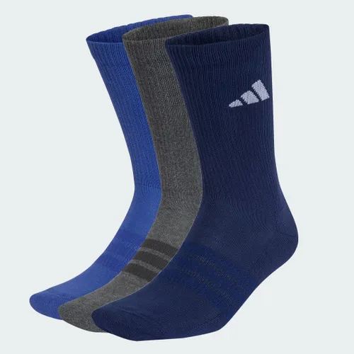 Meias Esportivas Acolchoadas 3 Pares Unisex adidas