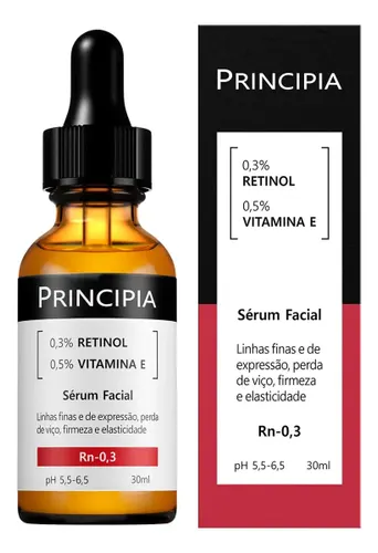 Principia, Sérum Facial Retinol, 30ml Todo Tipo de Pele Noite