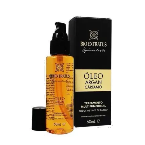 Óleo Capilar de Argan e Cártamo Bio Extratus Spécialiste 60ml