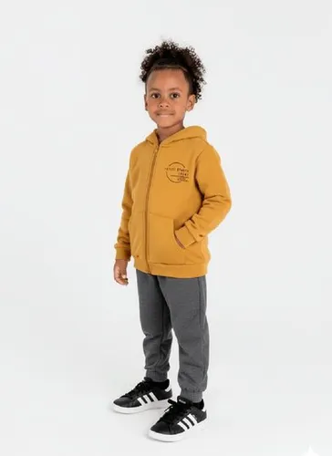 Conjunto Infantil Masculino com Jaqueta e Calça (Marrom) Guloseima