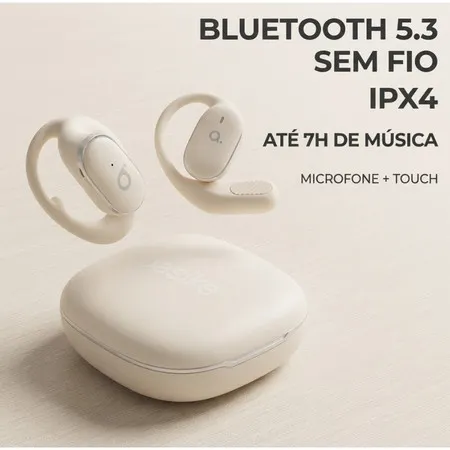 Fone Bluetooth Kimaster TWS500 5.3 sem Fio IPX4