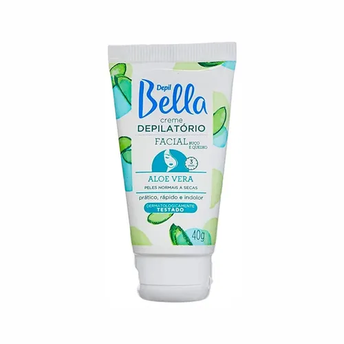 Creme Depilatório Facial Depil Bella Aloe 40G