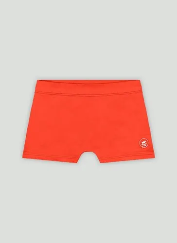Sunga Boxer Infantil em Malha FPS+50 com Etiqueta Termocolante (Laranja) Up Baby
