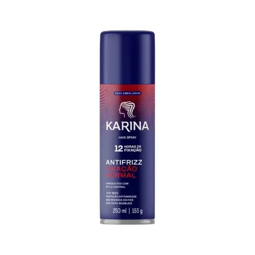 Hair Spray Karina Versatilidade e Vitalidade Normal 250Ml