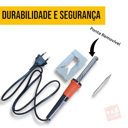 Ferro de Solda Profissional 30w 220v 60hz Ferramentas Utilidades