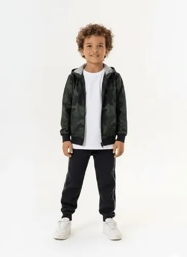 Jaqueta de Moletom Infantil para Meninos (Verde) Guloseima