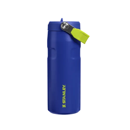 Garrafa Térmica Aerolight Flip Straw Cobalt Chartreuse Stanley 1913 | 473ml