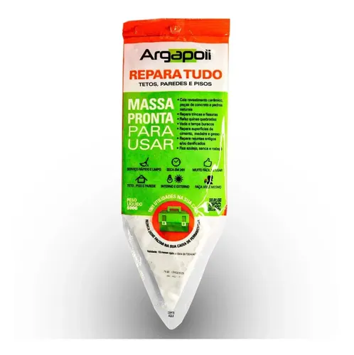 Argamassa Reparos Rápidos Trincas Furos Rachaduras Parades Teto