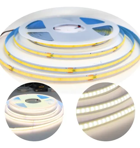 10m Fita Led Cob 288led/m Direta Energia para Perfi Cor da luz Branco-neutro Tensão de operação