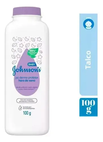 Pó Dermo Protetor JOHNSON'S Hora do Sono 100 g