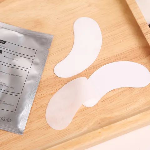 50/100/200 Pares de Adesivos de Gel Hidrogel para Cílios, Protetores Oculares para Extensão de Cílios, Adesivos de Papel para Abaixo dos Olhos, Ferramentas de Maquiagem para Extensão de Cílios