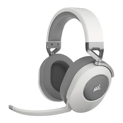 Headset Gamer sem Fio Corsair HS65 Wireless, Dolby 7.1 Surround, USB Tipo-C, Wireless e Bluetooth, V2, Branco - CA-9011286-NA2