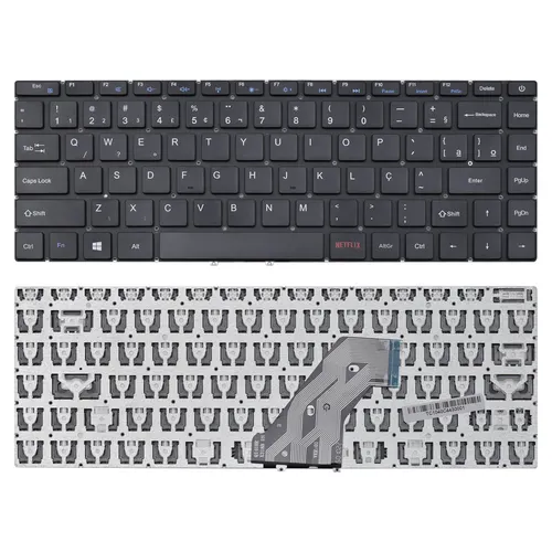 Teclado para Notebook Multilaser Ultra UB420 ABNT2 Preto
