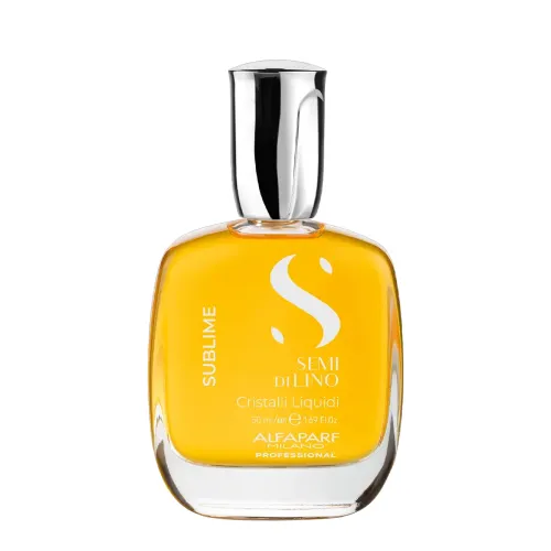 Óleo Capilar Cristalli Liquidi Alfaparf Milano Professional Semi Di Lino Sublime 50ml