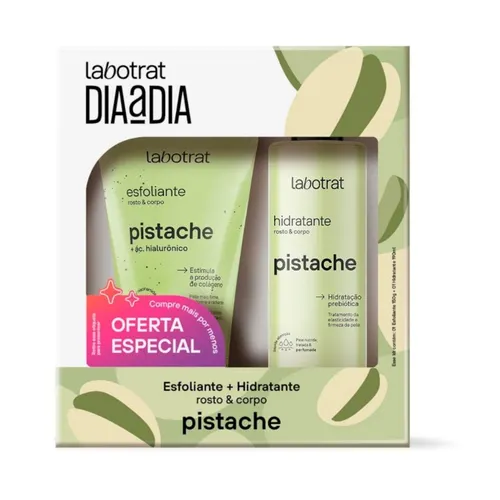 Kit Labotrat Dia a Dia Pistache Esfoliante + Hidratante
