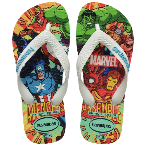 Chinelo Havaianas Infantil Top Marvel II Vingadores