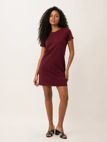 Vestido T-shirt Camisetão Aveloz Bordô