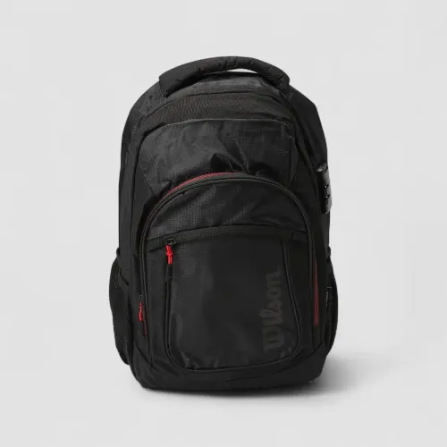 Mochila Esportiva Masculina Wilson com Cadeado Preta