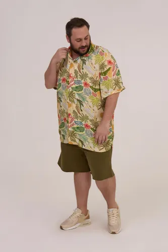 Camisa Manga Curta Estampa Aloha