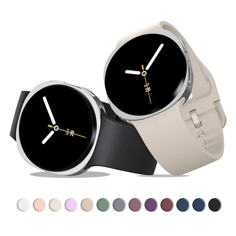 Pulseiras Esportivas para Samsung Galaxy Watch 9 8 44mm 40mm 46mm, Acessórios de Silicone para Pulso, Bracelete Correa Galaxy Watch 8 Classic