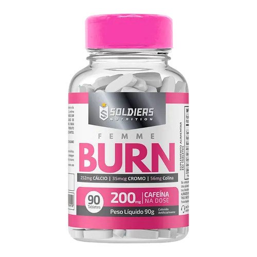 Termogênico Femme Burn 90g - Soldiers Nutrition