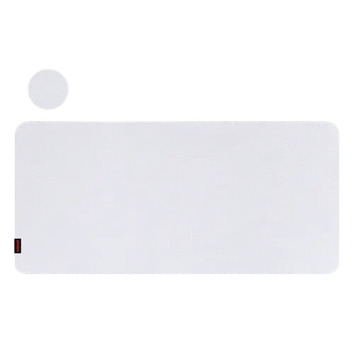 Mouse Pad Desk Mat Exclusive PCYES Branco 800x400mm PMPEXW