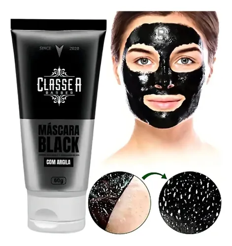 Máscara Black Classe A - Limpeza facial