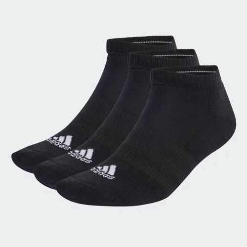 Meias Amortecidas Cano Baixo 3 Pares Unisex adidas