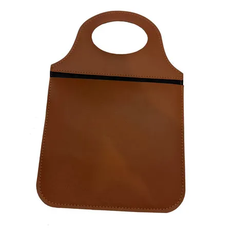 Lixeira Porta Lixo para Carro Elegante Caramelo