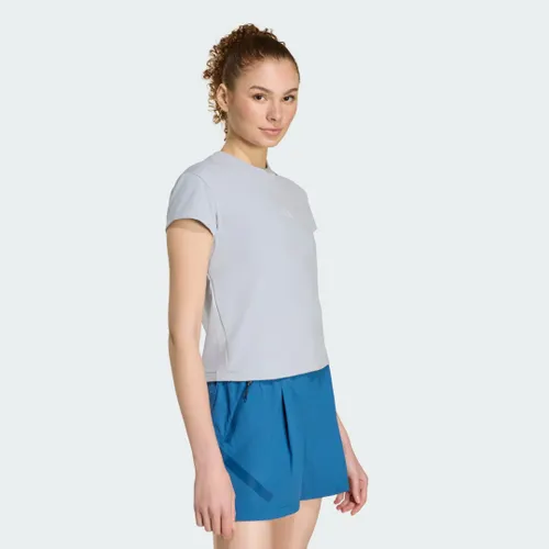Camiseta Baby Look  Z.N.E. Mulher adidas
